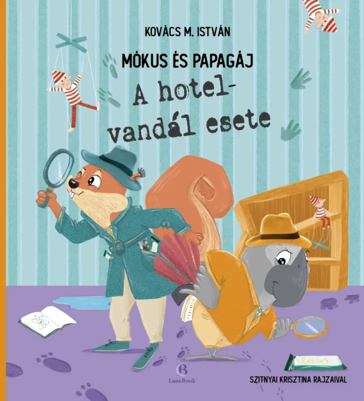 Szezonális akció Mókus és Papagáj - A hotelvandál esete