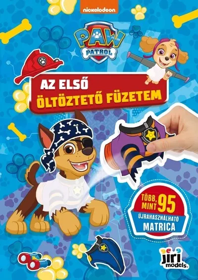 Azonnal elérhető Mancs őrjárat: Az első öltöztető füzetem