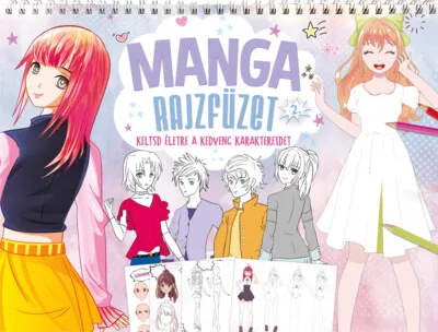 Alacsony ár Manga rajzfüzet 2.