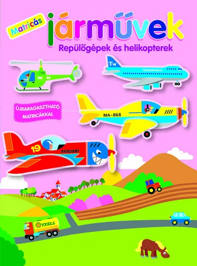Akció Matricás járművek - Repülőgépek és helikopterek
