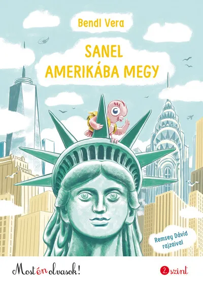 Azonnal elérhető Sanel Amerikába megy - Most én olvasok! 2. szint