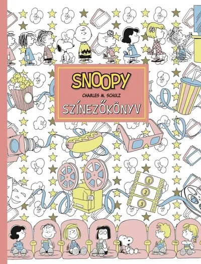 Biztonságos fizetés Snoopy színezőkönyv