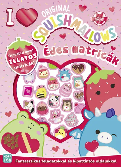 Vedd meg online Squishmallows - Édes matricák