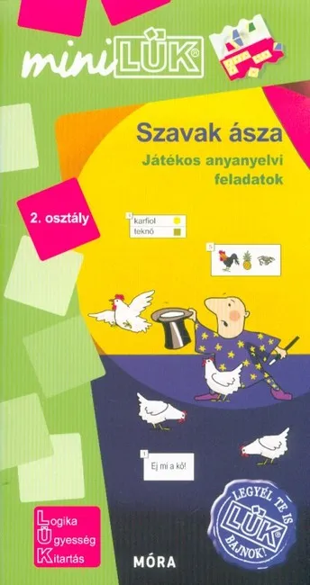 Árcsökkenés Szavak ásza 2. osztály - Játékos anyanyelvi feladatok /MiniLÜK
