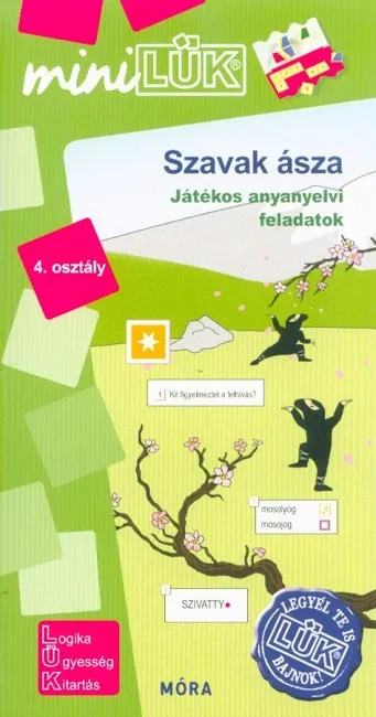 Prémium Szavak ásza 4. osztály - Játékos anyanyelvi feladatok /MiniLÜK