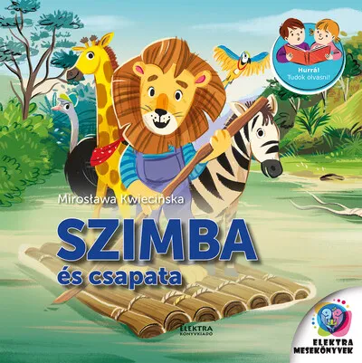 Exkluzív ajánlat Szimba és csapata - Hurrá! Tudok olvasni!