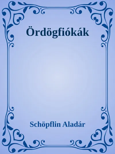 Kedvezményes ár Ördögfiókák