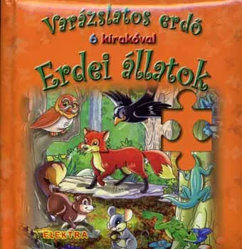 Erdei állatok - 6 kirakóval (Varázslatos erdő) Árengedmény