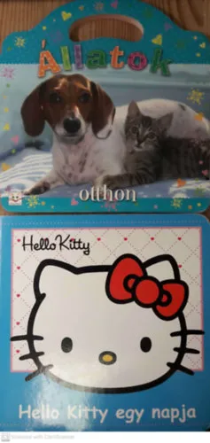 Szuper ajánlat Irány a tenger! + Hello Kitty egy napja + Állatok otthon ( 3 könyv)