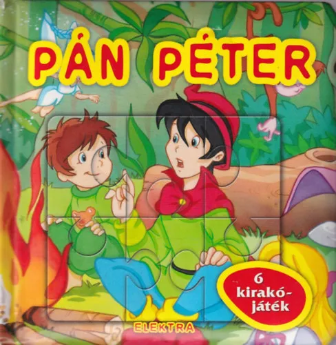 Utolsó esély Pán Péter (mese + 6 puzzle)