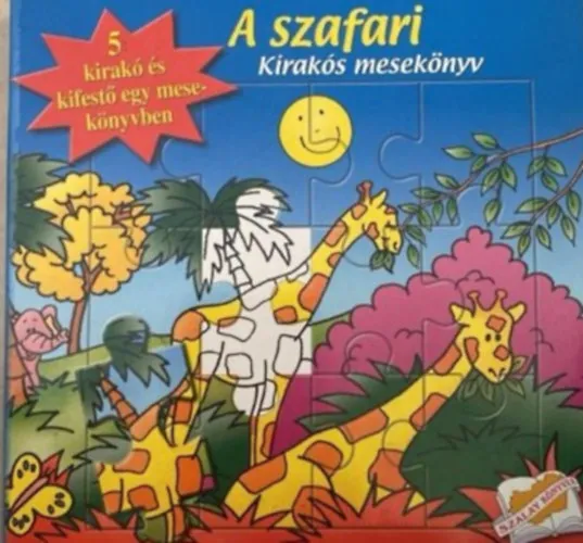 A szafari. Kirakós mesekönyv Olcsó