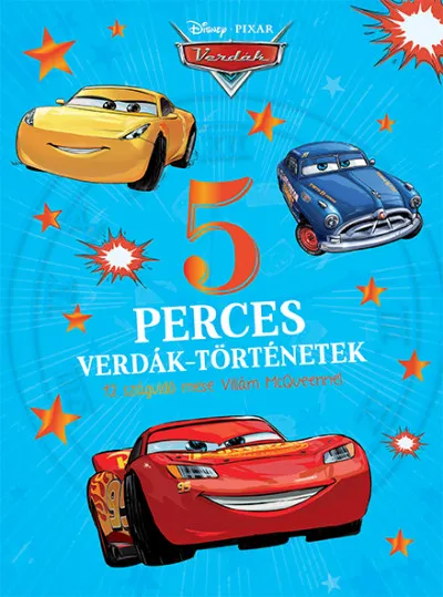 5 perces Verdák-történetek - 12 száguldó mese Villám McQueennel Exkluzív ajánlat