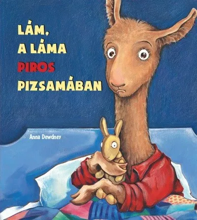Prémium Lám, a láma piros pizsamában