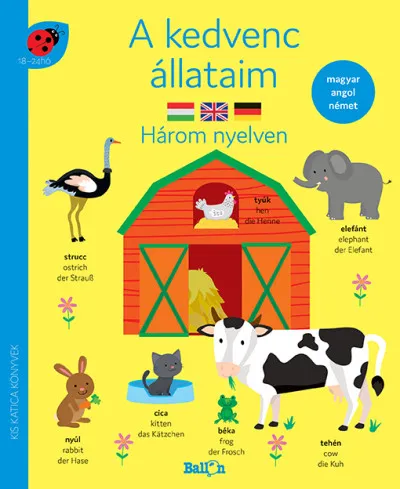 A kedvenc állataim - Három nyelven Biztonságos fizetés