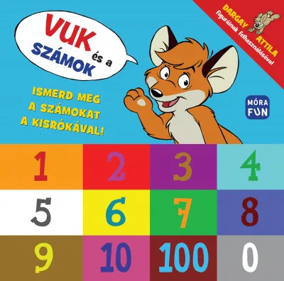 Szezonális akció Vuk és a számok - Ismerd meg a számokat a kisrókával!