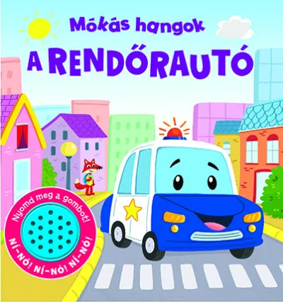 Újdonság Mókás hangok - A rendőautó