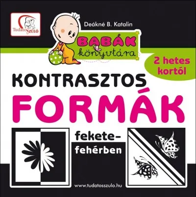 Árengedmény Kontrasztos formák fekete-fehérben - Babák könyvtára