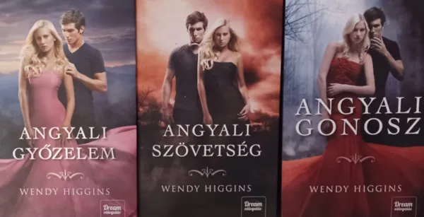 Nézd meg most 3 db Wendy Higgins könyv : Angyali gonosz + Angyali szövetség + Angyali győzelem