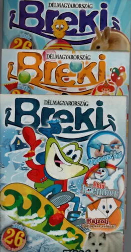 Végkiárusítás Breki magazin 2013. 1-12. szám. (teljes évfolyam.)