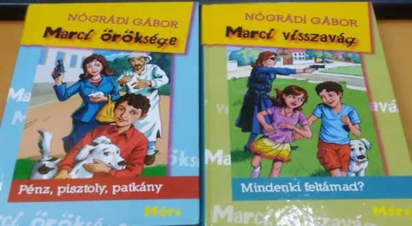 Expressz szállítás Pénz, pisztoly, patkány: Marci öröksége + Mindenki feltámad?: Marci visszavág (2 kötet)