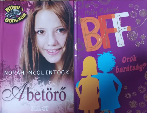 BFF - Örök barátság? + A betörő (2 kötet) Biztonságos vásárlás