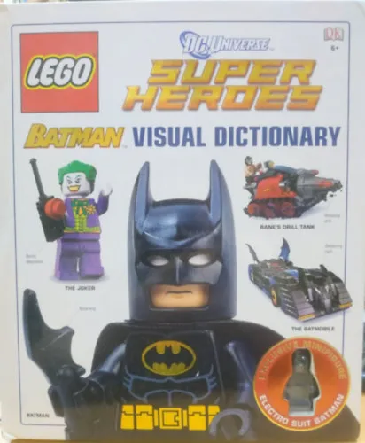 Lego Super Heroes - Batman - Visual Dictionary (Lego figura nélkül!!!) Ne maradj le