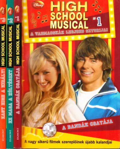 Különleges ajánlat High School Musical 1-5. (A bandák csatája + Ez maga a költészet + East High a király! + A jövő fantomja + Broadway álmok)