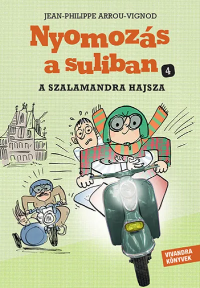 A szalamandra hajsza - Nyomozás a suliban 4. Azonnal elérhető