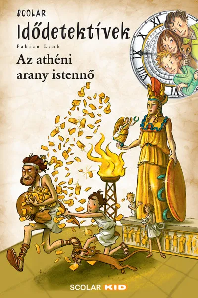 Az athéni arany istennő - Idődetektívek 27. Olcsóbb