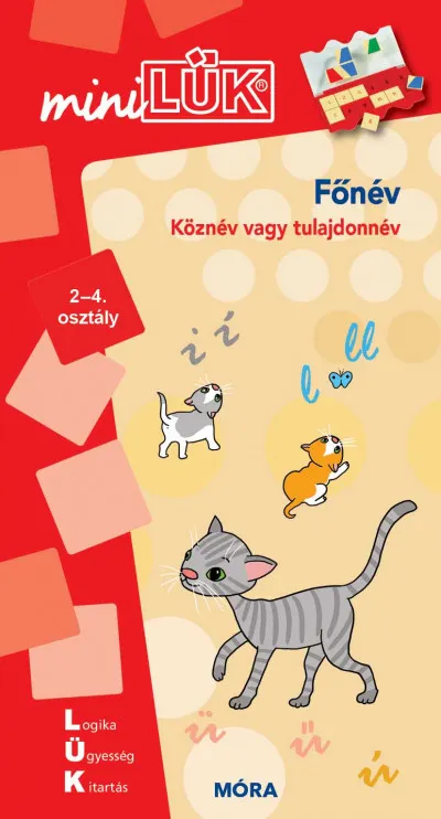 Főnév - LDI-804 - Köznév vagy tulajdonnév 2-4. osztály - MiniLÜK Korlátozott ajánlat