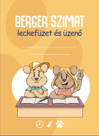 Exkluzív ajánlat Berger Szimat leckefüzet és üzenő
