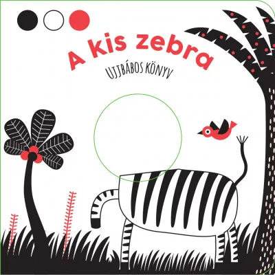 A kis zebra - Ujjbábos könyv Népszerű