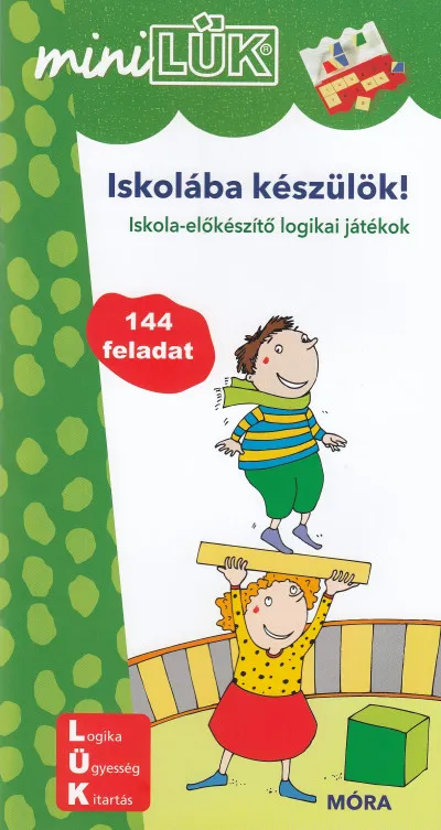 MiniLÜK - Iskolába készülök - Iskola-előkészítő logikai játékok Ajánlat