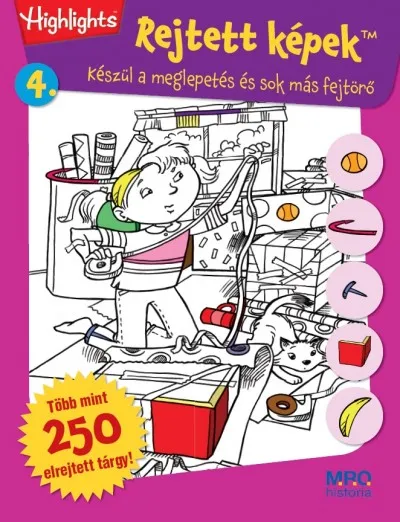REJTETT KÉPEK 4. KÉSZÜL A MEGLEPETÉS ÉS SOK MÁS FEJTÖRŐ Exkluzív ajánlat