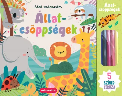 Első színezőm - Állatcsöppségek Olcsó
