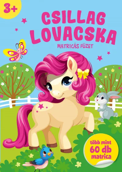 Csillag lovacska - Matricás füzet Szezonális akció