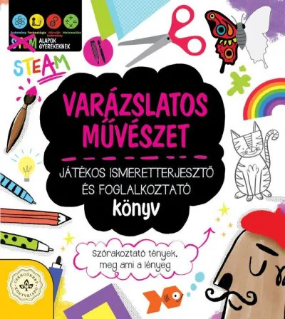 Expressz kézbesítés Varázslatos művészet - Játékos ismeretterjesztő és foglalkoztató könyv - Szórakoztató tények, meg ami a lényeg