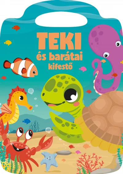 Vedd meg online Teki és barátai kifestő