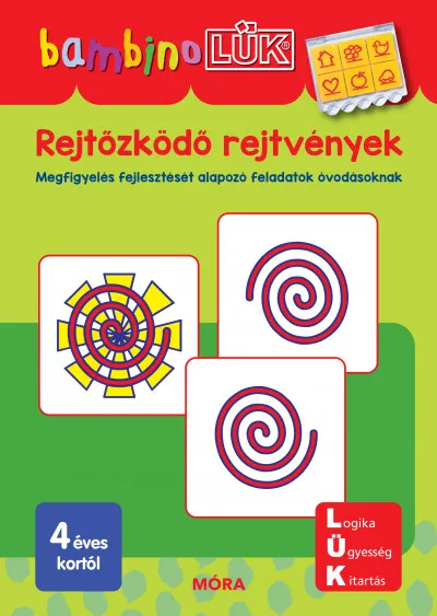 Rejtőzködő rejtvények - Megfigyelés fejlesztését alapozó feladatok óvodásoknak Akciós ár