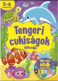 Tengeri cukiságok kifestője Olcsóbb