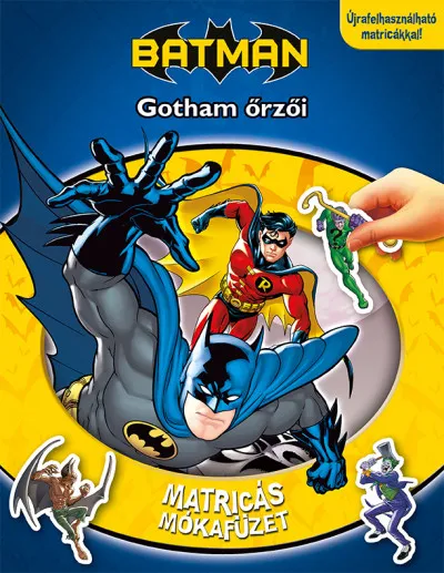 Matricás mókafüzet - Batman: Gotham őrzői Újdonság