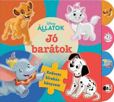 Vedd meg online Disney Állatok - Jó barátok - Kedvenc kirakóskönyvem