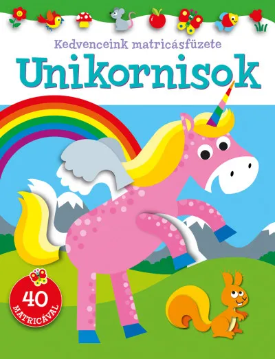 Bestseller Kedvenceink matricásfüzete - Unikornisok