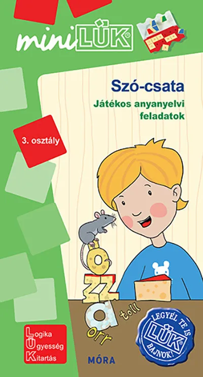 Szuper akció Szó-csata - LDI 576 - Játékos anyanyelvi feladatok 3. osztály - MiniLÜK