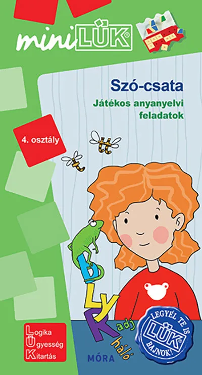 Bestseller Szó-csata - LDI 577 - Játékos anyanyelvi feladatok 4. osztály - MiniLÜK