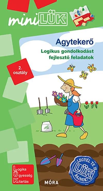 Agytekerő - LDI 578 - Logikai gondolkodást fejlesztő feladatok 2. osztály - MiniLÜK Akció