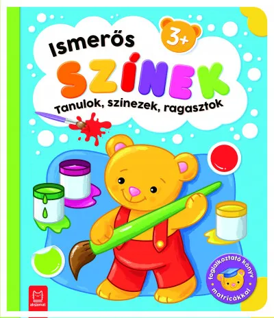 Tanulok, színezek, ragasztok - Ismerős színek Exkluzív ajánlat