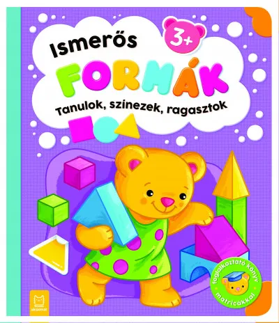 Tanulok, színezek, ragasztok - Ismerős formák Bestseller