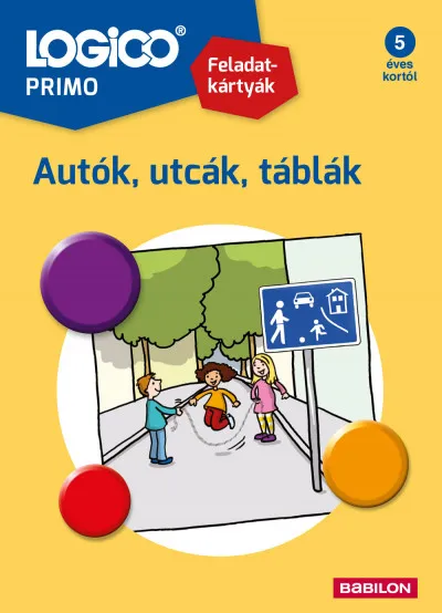 Szuper akció LOGICO Primo 1247 - Autók, utcák, táblák