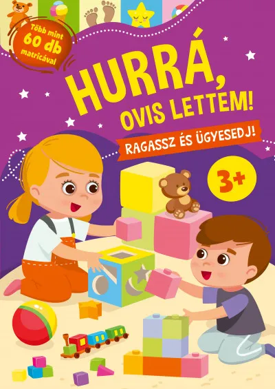 Expressz kézbesítés Hurrá, ovis lettem - Ragassz és ügyesedj